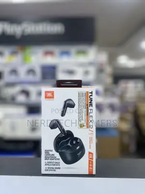 JBL Tune Flex 2 Noise Cancelling Earbuds - Black