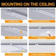 Poshplus Plaster Boards Aluminum Profiles Channel (10ft) - 2