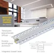 Poshplus Plaster Boards Aluminum Profiles Channel (10ft) - 3