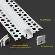 Poshplus Plaster Boards Aluminum Profiles Channel (10ft) - 5