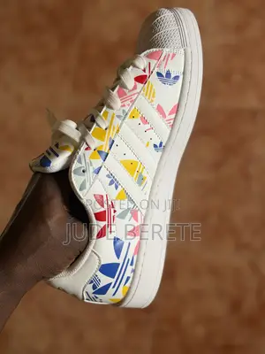 Adidas Superstar Allover Trefoil White