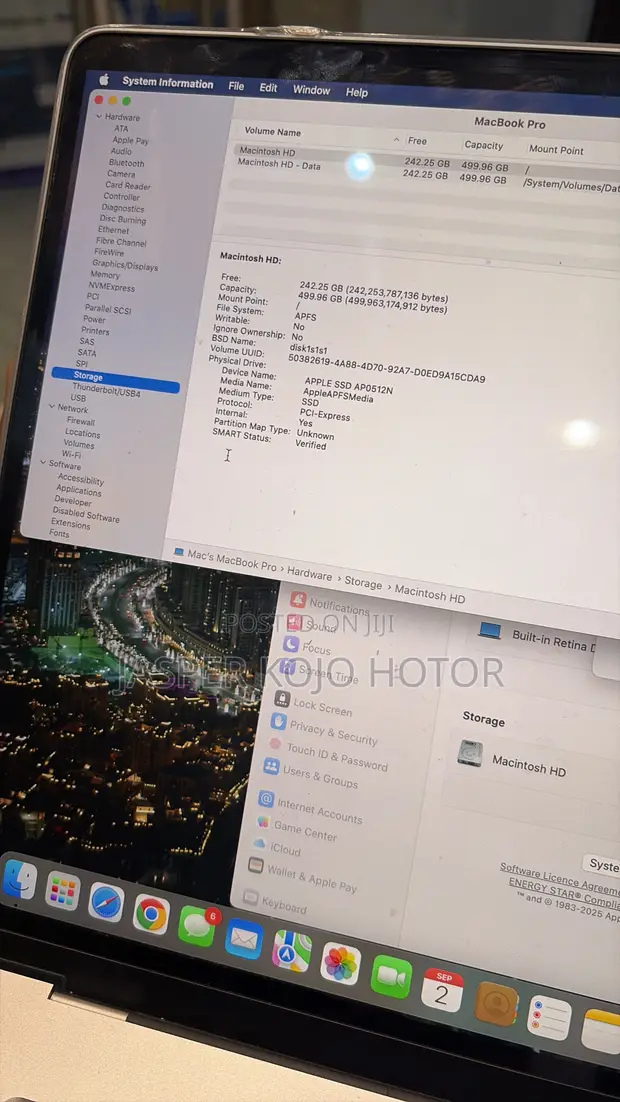 Apple MacBook Pro 2019 16GB RAM 512GB SSD - 1