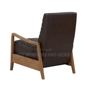 Asher Wood Arm Push Back Recliner Chair
