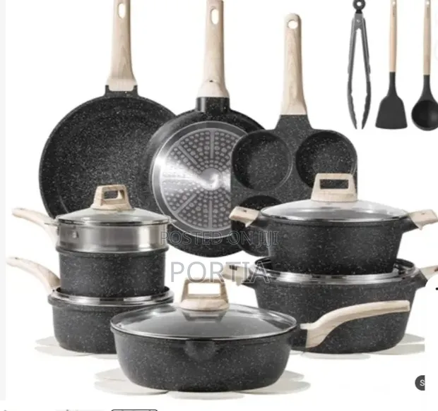21-Piece Granite Cookware Set - 1
