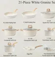 21-Piece Granite Cookware Set - 2
