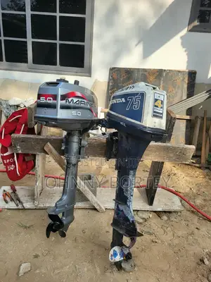 Mariner 5hp & Honda 7.5hp Outboard Motors