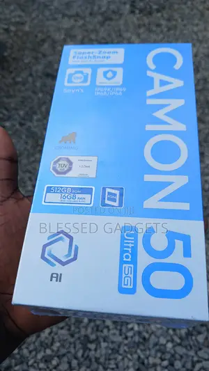 New Tecno Camon 50 Ultra 512GB Black
