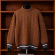 Colorblocked Knit Crewneck Pullovers - 2