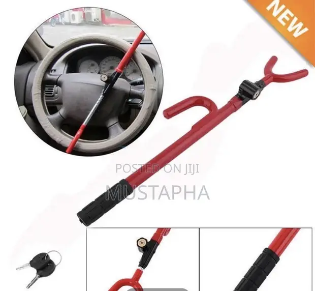 Universal Anti-Theft Steering Wheel Lock - 1