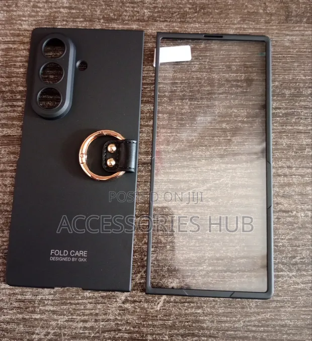 Samsung Z Fold 8 Ultra Case with Built-in Screen Protector and Holder - 1