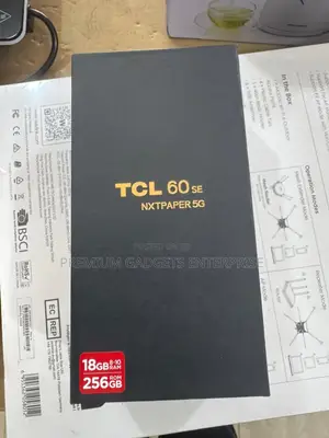 New TCL 60 SE NxtPaper 5G 256GB Black