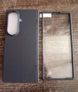Samsung Z Fold 8 Ultra Carbon Fiber Case with Inbuilt Screen Protector - 1