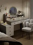 Royal Comfort Dressing Table with Chair - 2