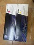 HP 128A Original Toner Cartridges - 4