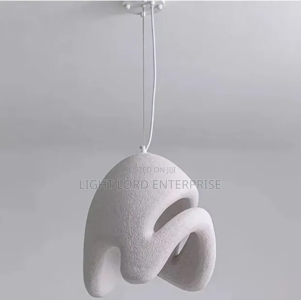 Cotton Sheil 400mm Pendant Light - 1