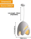 Aesthetic Salon Pendant Light 400mm - 3