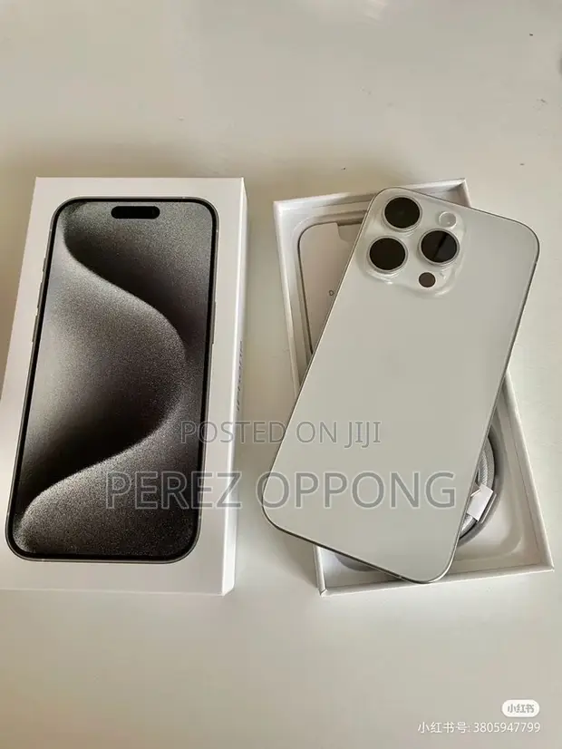 Apple iPhone 15 Pro Max 256GB Silver - 1