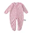 Baby Cotton Foot-Wrapped Jumpsuit - 1