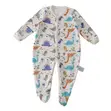 Baby Cotton Foot-Wrapped Jumpsuit - 5