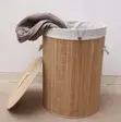 Bamboo Woven Laundry Basket - 2