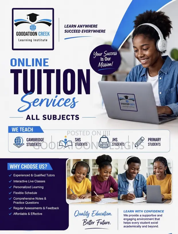 Goodatoon Creek Learning Institute: Online Tuition - 1