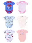 3pcs Cotton Baby Rompers - 2