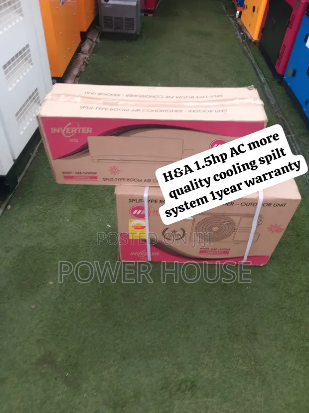 H&A 12,000 BTU Split Air Conditioner - Brand New - 1
