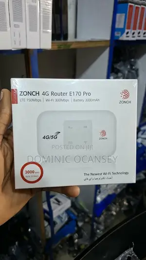 Zonch 4G/5G Pocket Wi-Fi E170 Pro