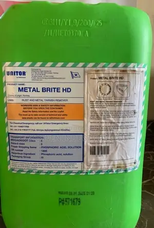 Unitor Metal Brite - Metal Cleaner & Brightener