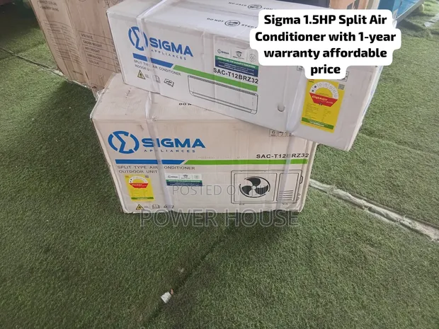 Sigma 1.5HP Split Air Conditioner - Brand New - 1