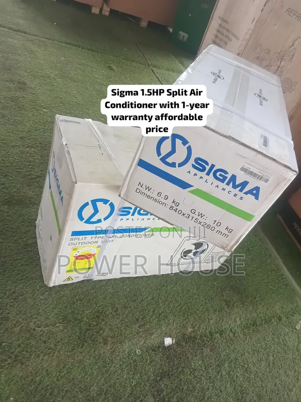 Sigma 1.5HP Split Air Conditioner - 1