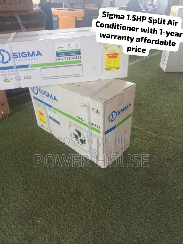 Sigma 1.5HP Split AC - Brand New - 1