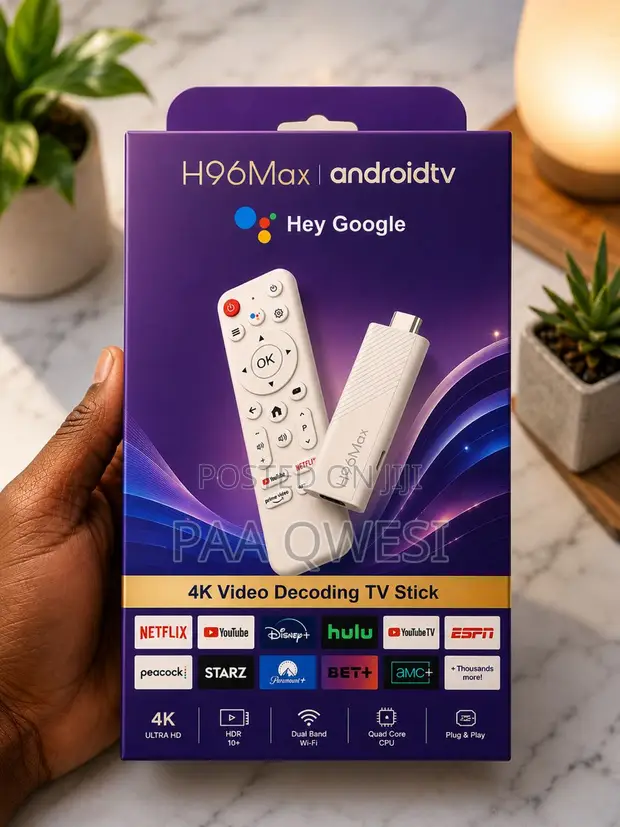 H96 Max 4K Android TV Box Smart TV Stick - 1