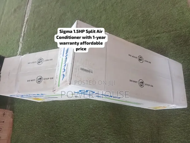 Sigma 1.5HP Split Air Conditioner - Brand New - 1