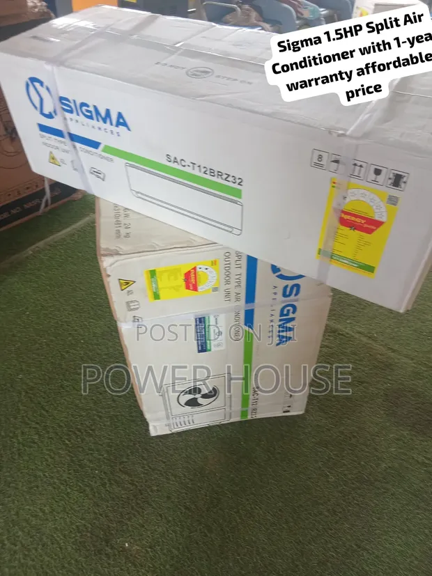 Sigma 1.5HP Cooling Air Conditioner - Brand New - 1