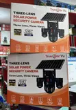 3 Lens Solar PTZ WiFi Camera - EseeCloud App - 1