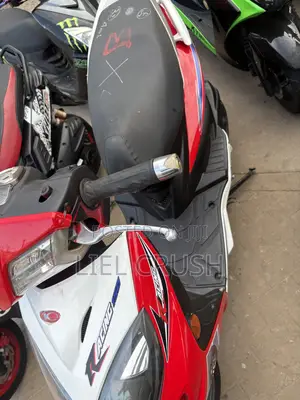 New Kymco 2025 Red Motorcycle