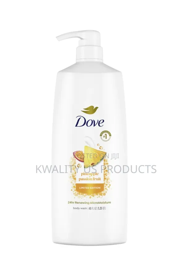 Dove Pineapple + Passion Fruit Body Wash - 1.25 Litres - 1