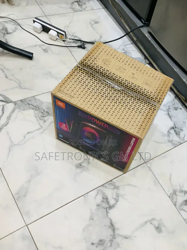 JBL PartyBox Encore Essential Portable Party Speaker with 2 Mics - 1