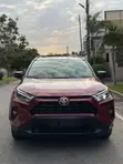 2019 Toyota RAV4 LE AWD Red - 1