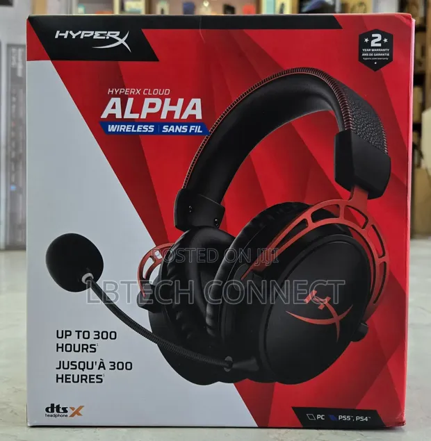 HyperX Cloud Alpha Wireless Gaming Headset - 1