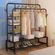Folding Clothes Drying Rack - Space-Saving & Convenient - 1