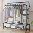 Folding Clothes Drying Rack - Space-Saving & Convenient - 2