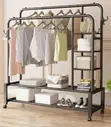 Folding Clothes Drying Rack - Space-Saving & Convenient - 3