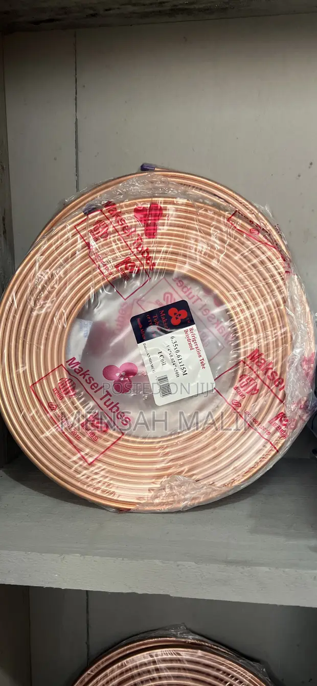 Maksel South Africa Copper Pipe 1/4" - 1