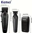 Kemei Hair Trimmer Set - 3