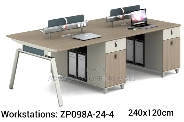 Wood-Mode 4-in-1 Executive Work Station - 1