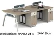 Wood-Mode 4-in-1 Executive Work Station - 1