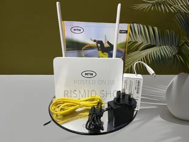 MTN Universal 4G LTE Wi-Fi Router with Battery Backup - 1