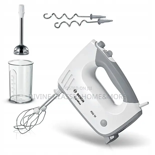 Bosch Ergomix 450 Watt 5-Speed Hand Mixer - 1